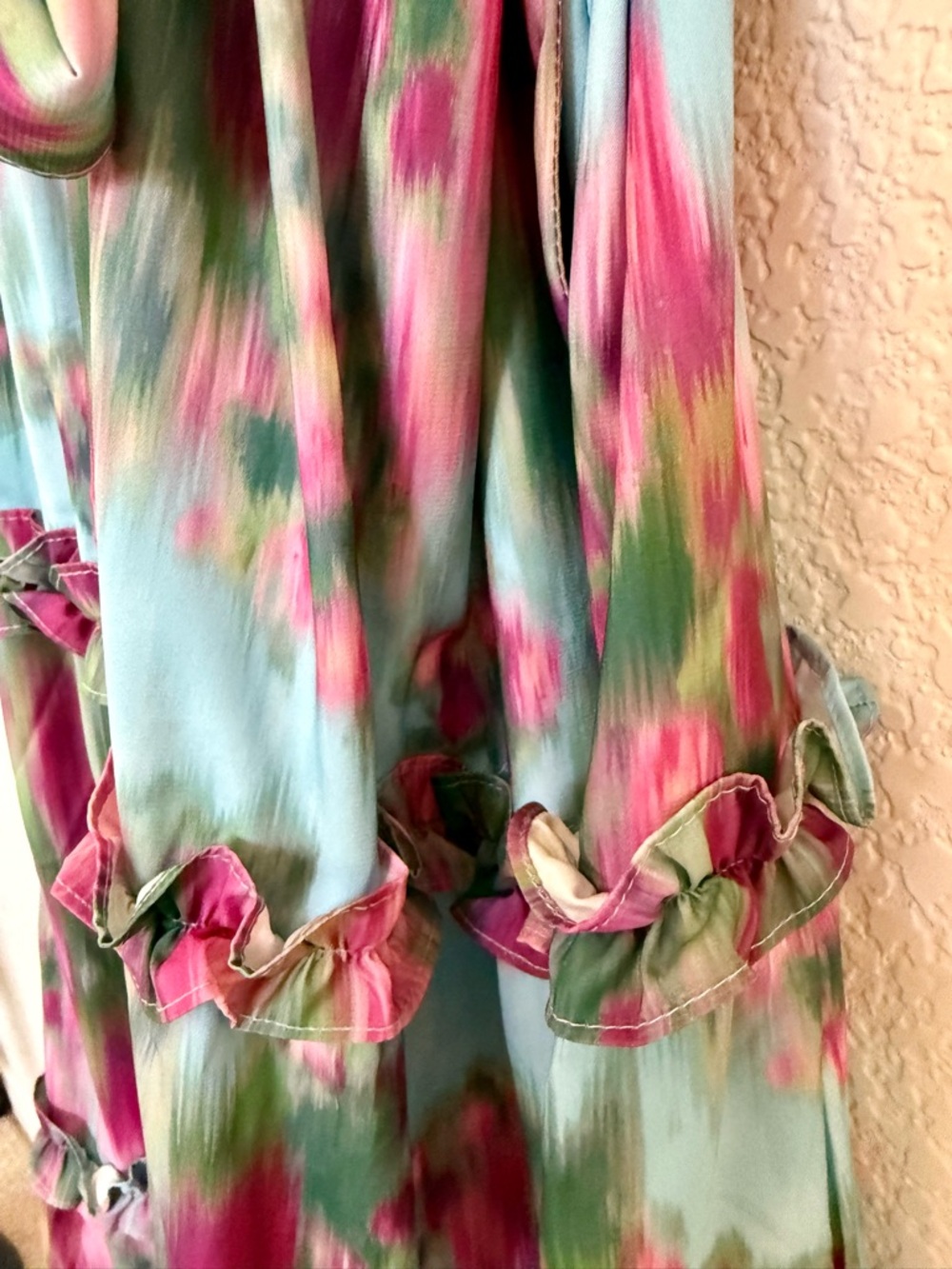 Badgley Mischka Macie Belted Midi Dress |  Cottagecore | NWT - Picture 6 of 14